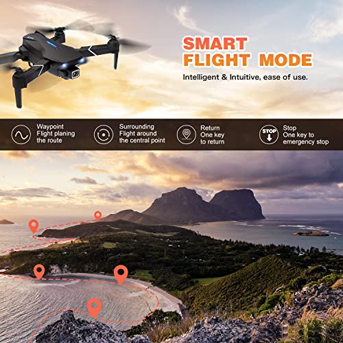 Faltbare GPS-drohne Mit 4k Uhd-Kamera Für Erwachsene mit, 5G WiFi FPV-übertragung, Folge mir, Rundflug, Start/Landung… – Bild 3