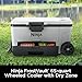 Ninja FrostVault | 65qt Wheeled Cooler with Cold Dry Zone | Integrated Fridge-Temp Dry Storage Drawer | Premium Heavy-Duty Insulated Cooler | Keeps Ice for Days | Cloud White | FB265WH