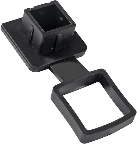 Cubierta de tubo de enganche de remolque de 1.25 pulgadas, inserto de tapa de tapón de goma de 1 1/4 pulgadas, cubiertas de enganche de remolque