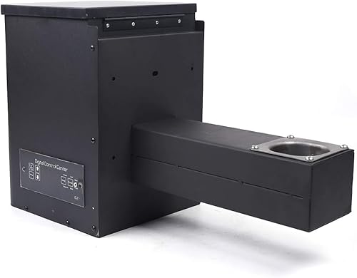 Kit de ensamblaje de tolva de ahumador de pellets para barbacoa, controlador digital inteligente de temperatura eléctrico de pellets de madera para