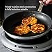 Hestan ProBond Forged TITUM - Professional Clad Stainless Steel, Nonstick, Frying Pan, (12.5-Inch), Induction Compatible, Made without PFOAs