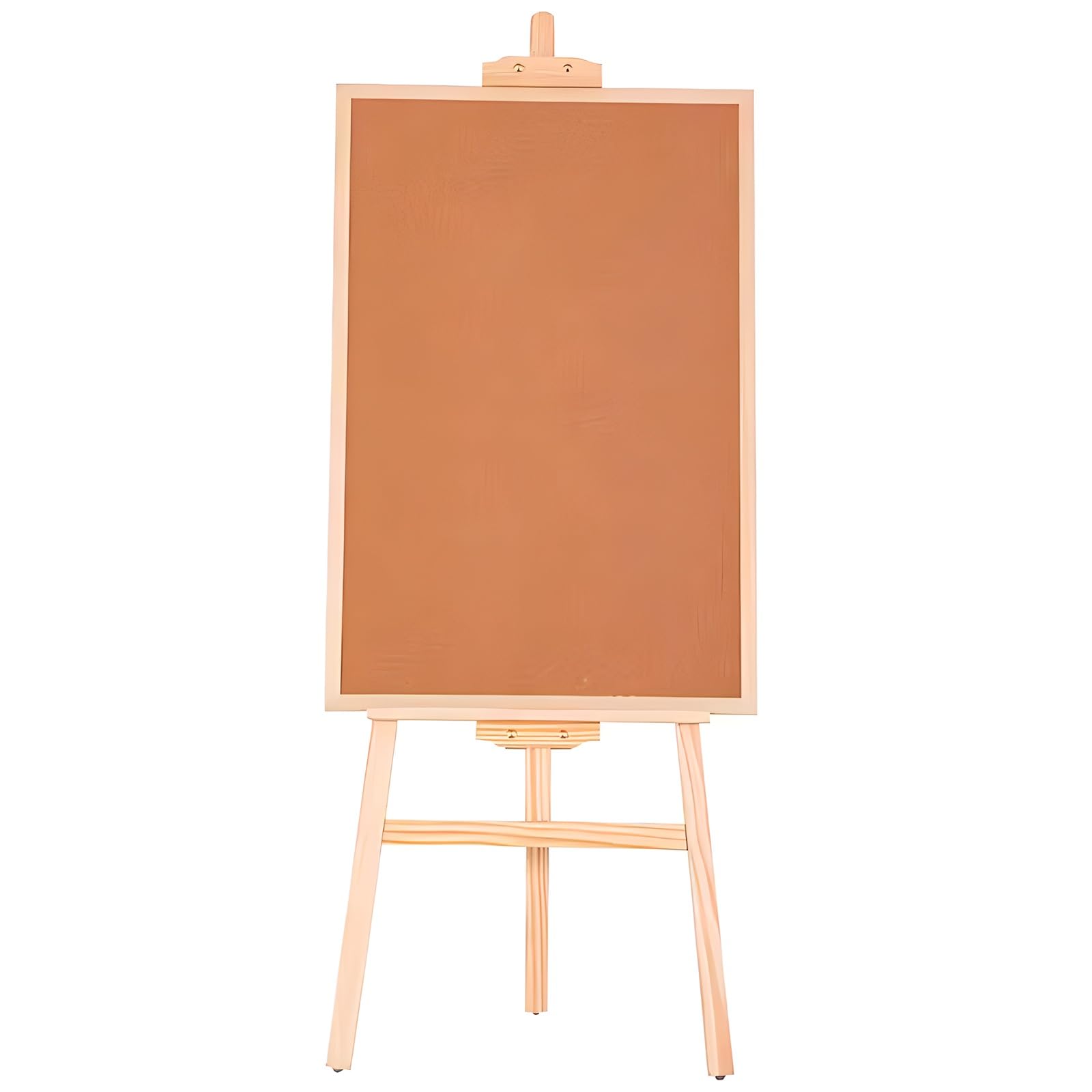HDYZJQ Large Cork Board Bulletin Board, Free Standing Bulletin Board with Stand, Double Sided Combo Message Board for Paste Notes, Photos, Schedules, Includes Push Pins (Size : 18inx24in/45cmx60cm)