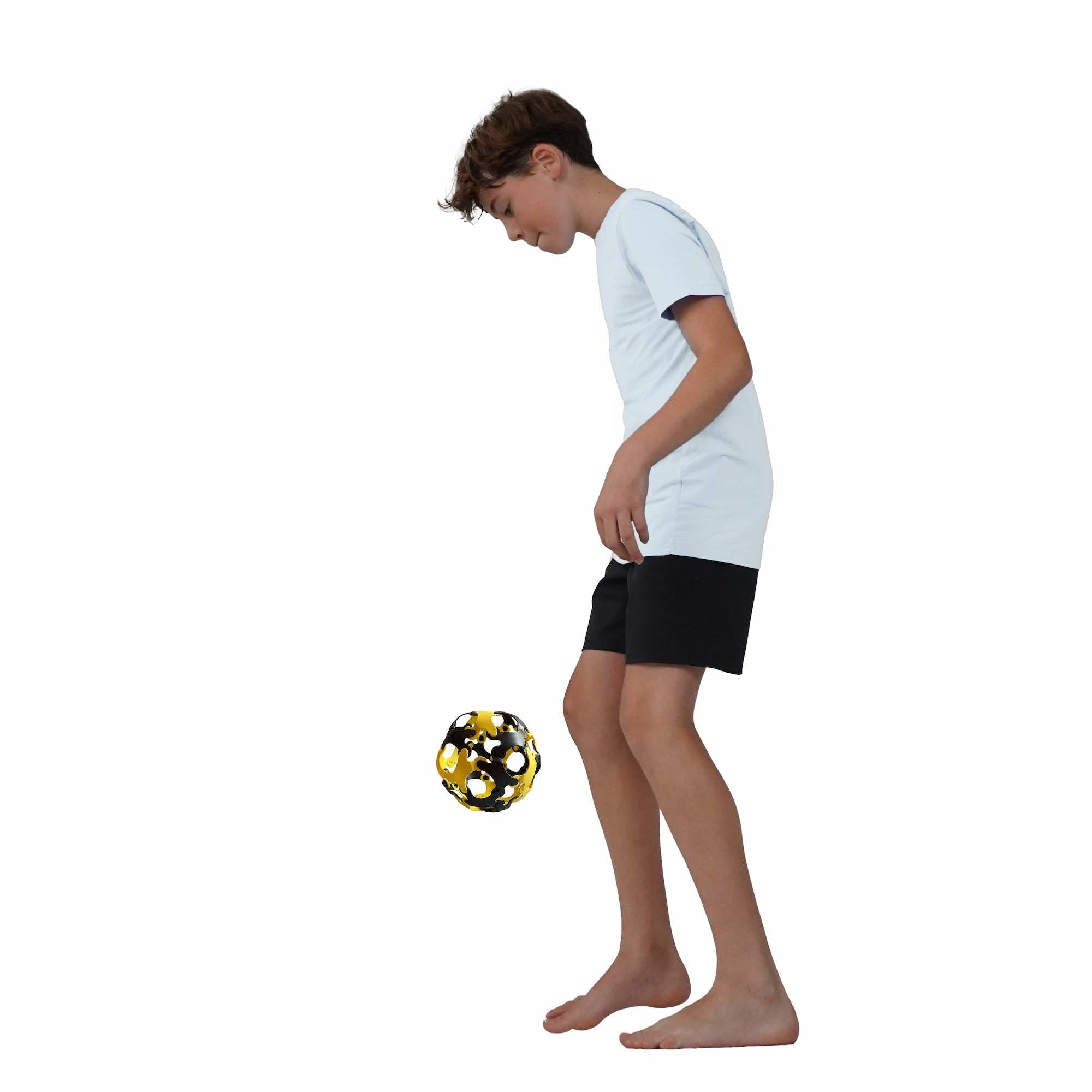 BINABO Click & Kick Football Construction Set, Build Your Own Kickable Ball, Eco-Friendly DIY Toy for Kids & Adults - Image 2