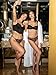 Smart & Sexy Women's Bustier Bra Corset Top, Black Hue/Black, XX-Large