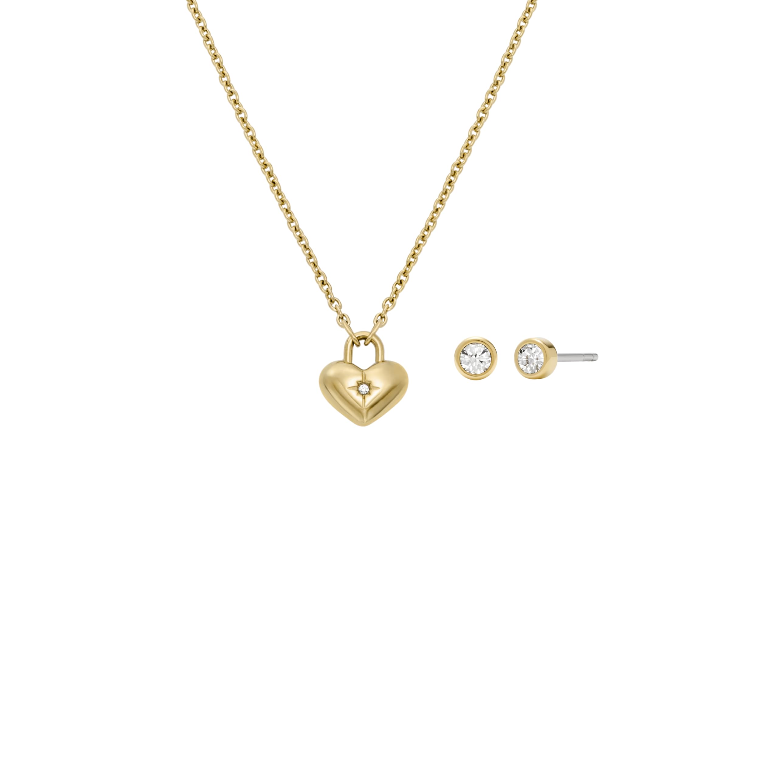 Fossil Locket Necklace for Women