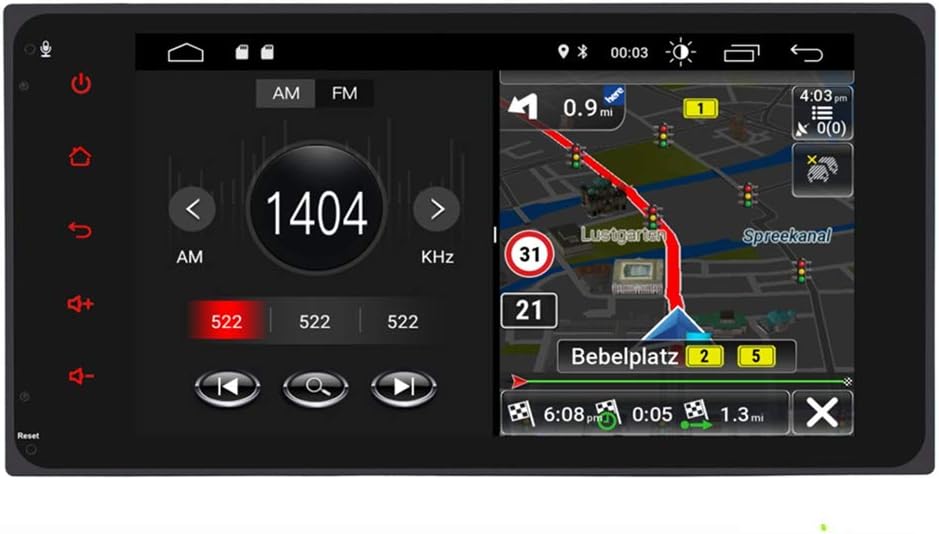Universal Car Stereo in-Dash Car Radio for Toyota Camry Corolla RAV4 4Runner Hilux Tundra Celica Auris Radio 2 Din 7Inch in Dash GPS Sat Navigation
