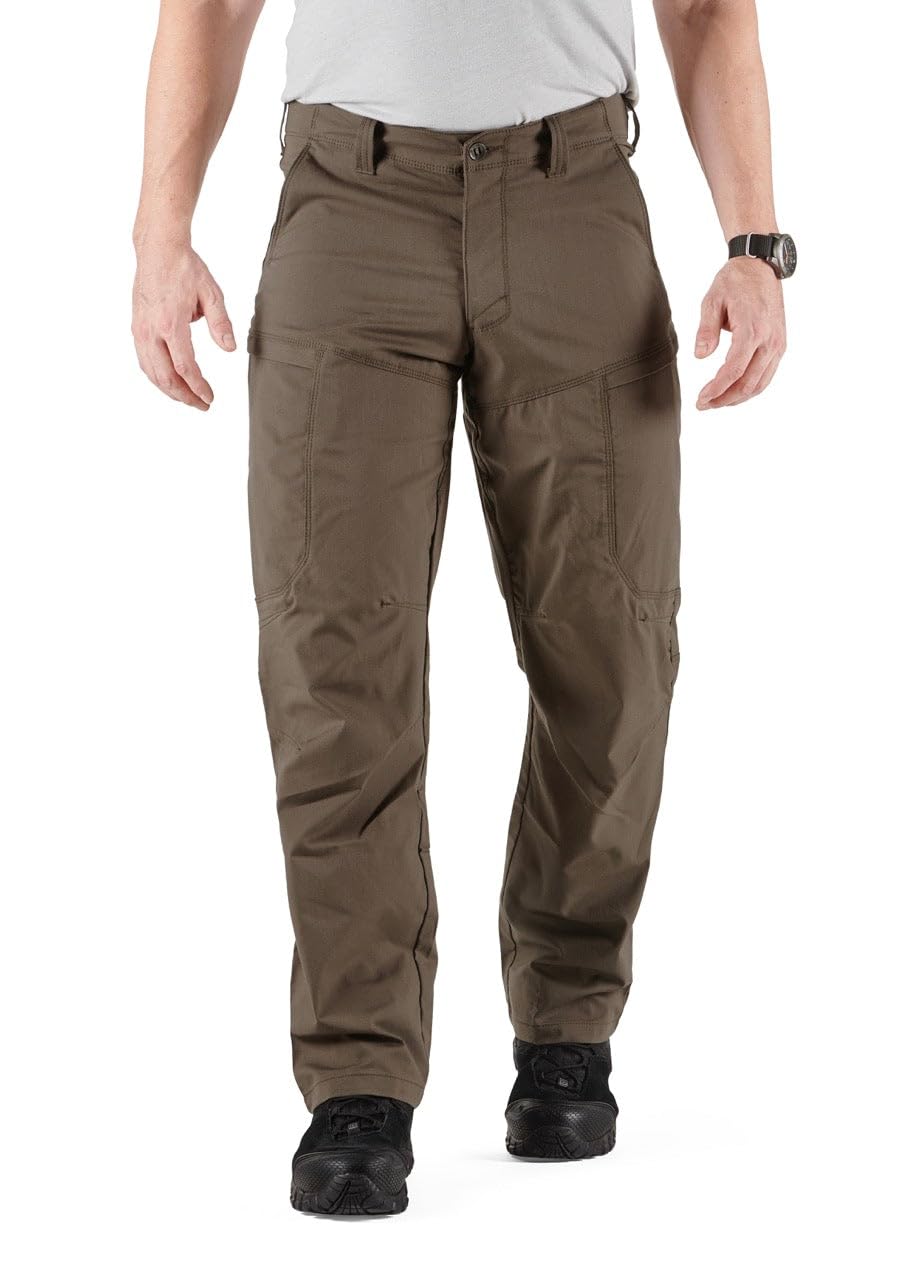 5.11 Tactical Men's Apex Pants, Regular Fit, Gusseted, 10 Pockets, Style 74434ABR