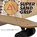 Magneto Mini Cruiser Skateboard - Portable Bamboo Mini Longboard - Double-Kick Concave Carving Skateboard - 27.5 in x 7.5 in Deck, Bamboo