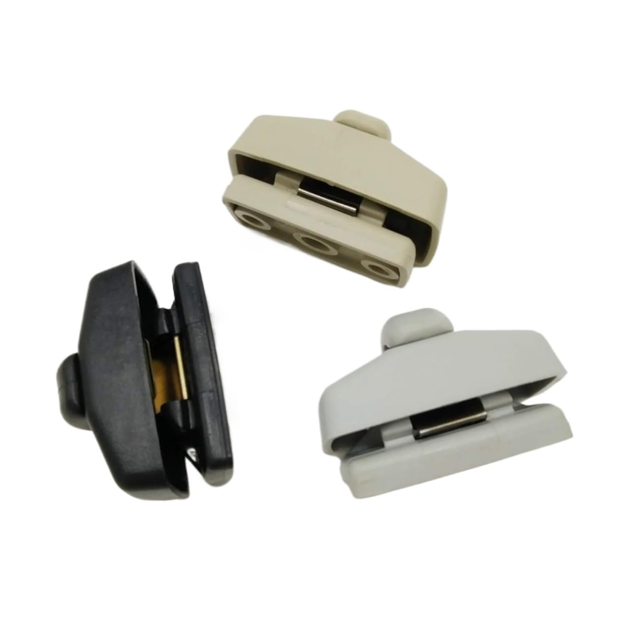 Clip de Pare-Soleil Clip de Pare-Soleil Crochet Visière Crochet Pince Support Cintre adapté Utilisation for VW Golf Jetta Passat Polo Seat Beetle 3 pièces