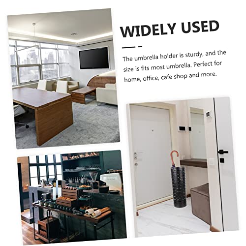 HANABASS Guarda-Chuva Balde Suporte De Guarda-Chuva De Metal Suporte De Bengala Guarda-Chuva Suporte