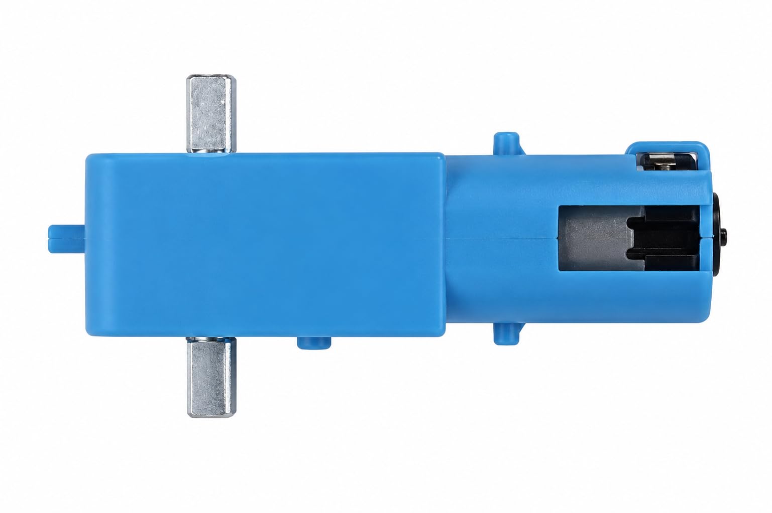 Metal TT Gear Motor 1:90 Blue Dual Shaft (Pack of 1) | High Torque DC Geared Motor 3–6V | Metal Gearbox Motor for Robotics, DIY Projects, RC Cars & Smart Robots-image-46