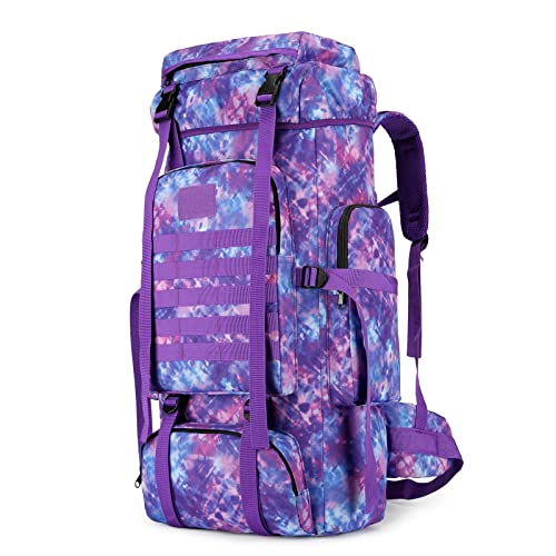 70l Hiking Backpack for Men&Women Waterproof Military Camping Rucksack