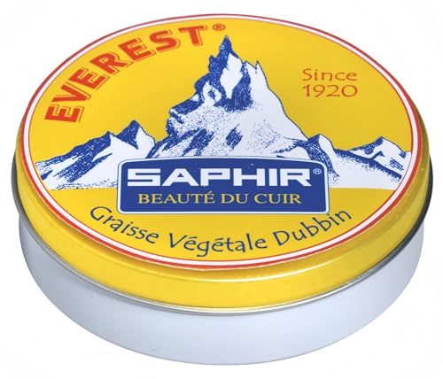 Saphir BLEU Everest Graisse Vegetale Dubbin, 100ml tin