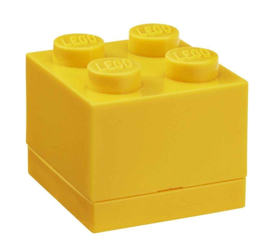 Room Copenhagen, LEGO Mini Box - 1.8 x 1.8 x 1.7 in - Brick 4, Light Blue