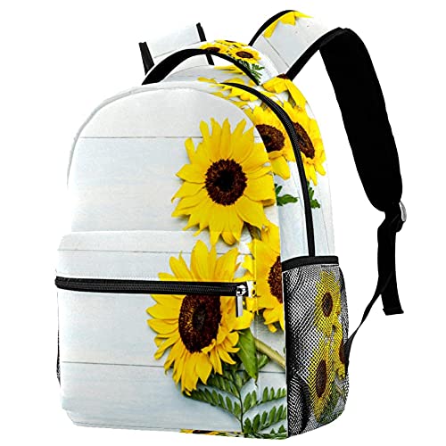 Sac à dos de voyage bleu pour fille et garçon avec porte-gourde