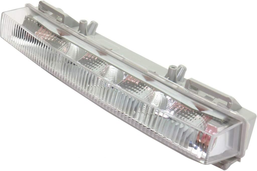 CarLights360 For Mercedes-Benz ML350 Day Time Running Light 2012-2015 Driver Side | w/Bulbs | LED | MB2562103 | 204 906 54 01