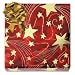 Golden Starlight Foil Rolled Gift Wrap - 38 sq. ft. metallic wrap