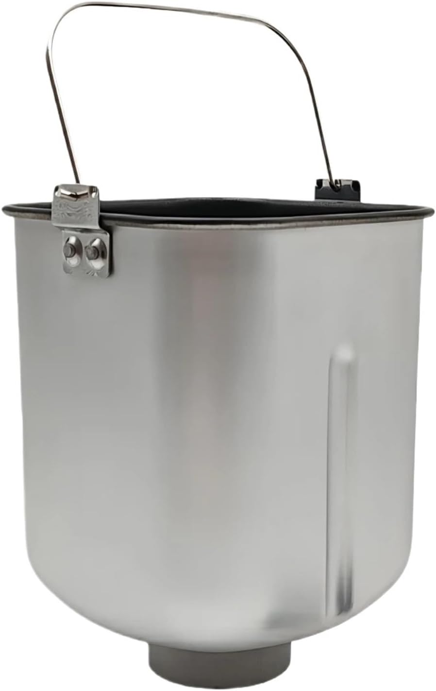 Bread Machine Bucket Non-Stick Bread Pan Aluminium Alloy Replacement With Kneading Paddle For Various Models 14.5x14.5x19.5cm