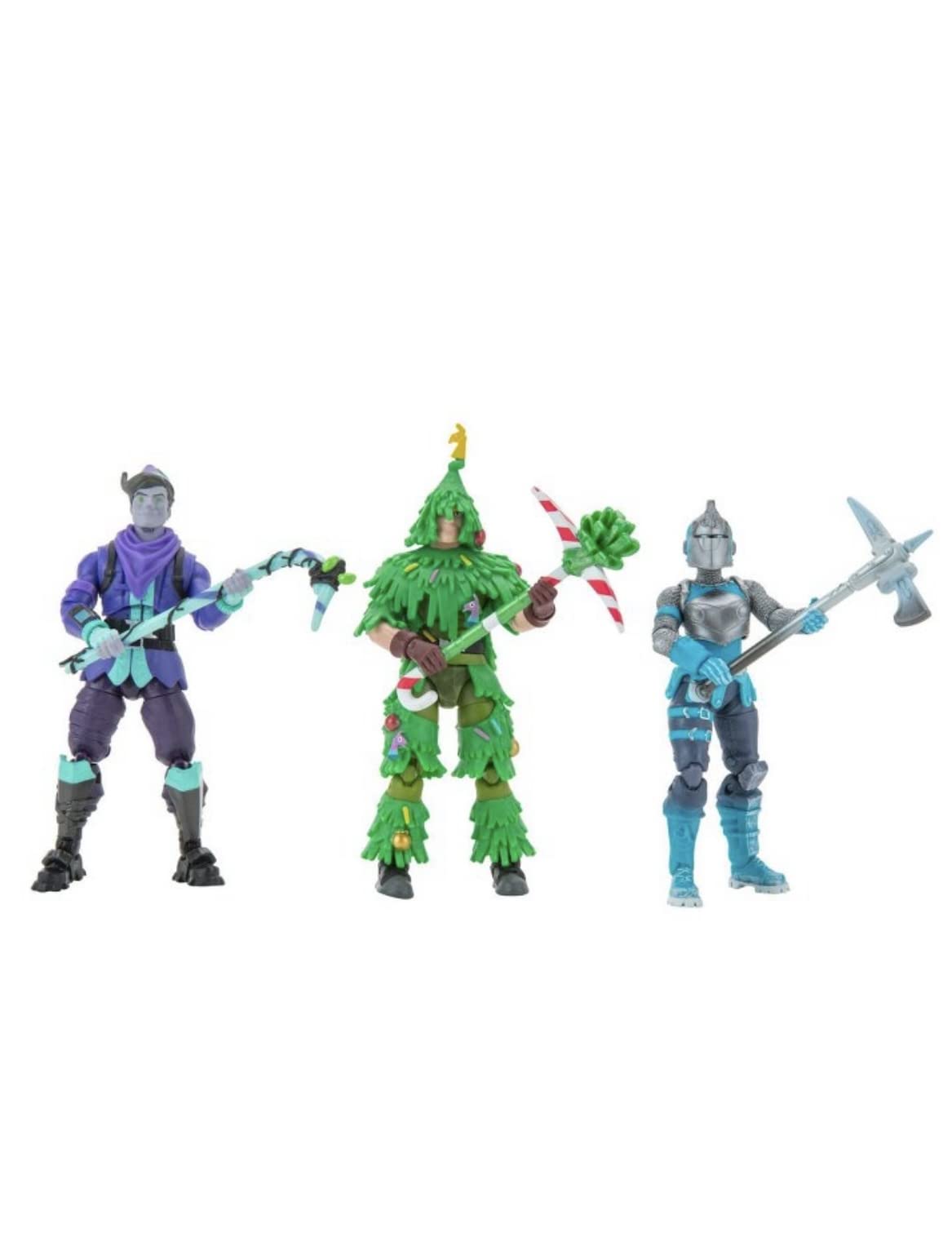 Fortnite Polar Legends - Set Collezionista 13 Pezzi Con Action Figure, Armi E Accessori - Personaggi E.L.F, Lt. Evergreen E Frozen Red Knight