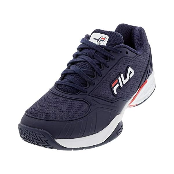 Fila Men's Volley Zone, Color: Fnvy/Fred/Wht, Size: 8 (1PM00594-422-8) - Image 3