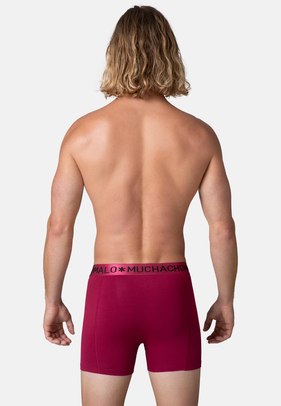 Muchachomalo Boxers para Hombres, Ropa interior de Algodón para Hombres, Multipack de 2 Piezas, Boxers Impreso Corte Clásico, con Cintura Elástica