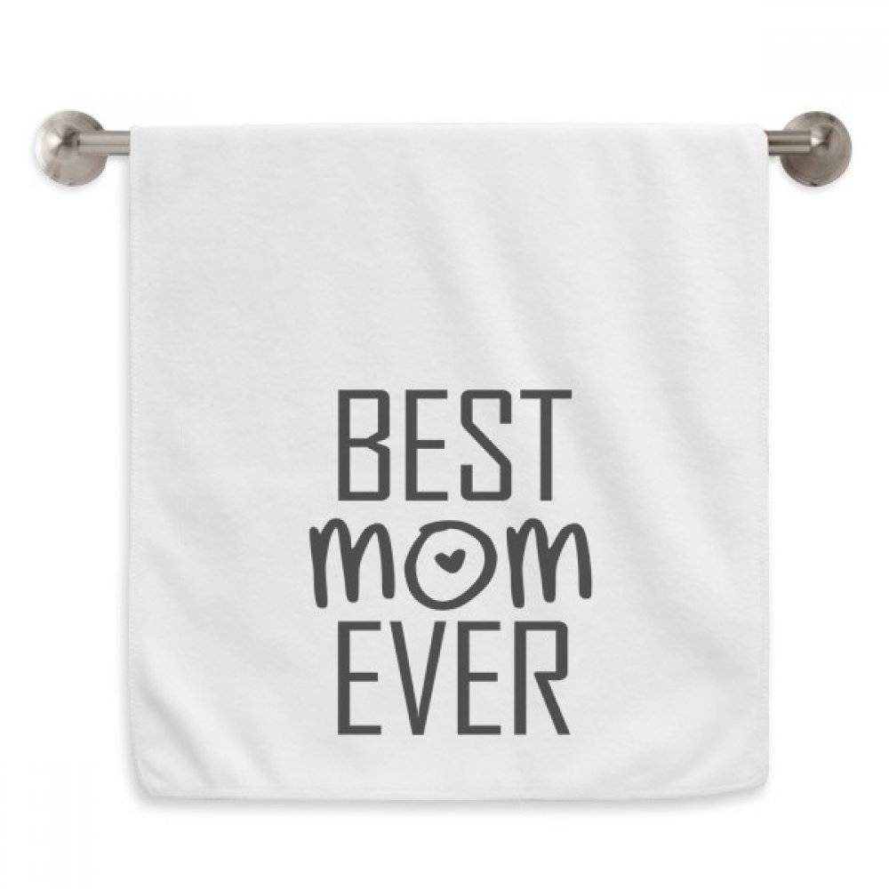 Serviettes moelleuses Maman cadeau tendresse pour salle de bain