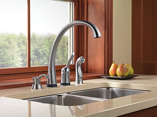 Delta Faucet Pilar Kitchen Soap Dispenser for Kitchen Sinks, Arctic Stainless RP50781AR - image 5