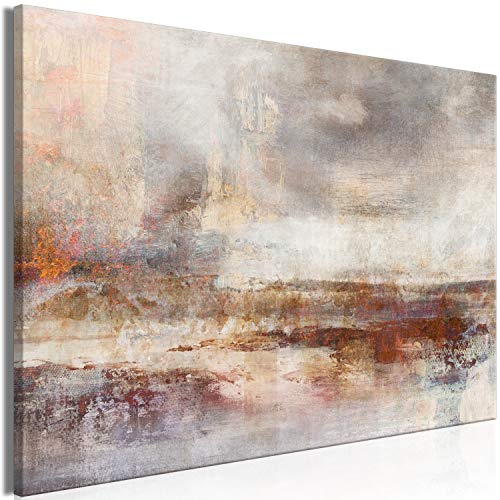 Quadro Moderno Su Tela Astratto 6177-VKF – 130x80 Cm – Pronto Da Appendere - 2