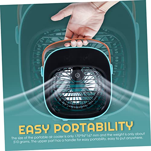 Ventilateur de table USB Luxshiny mini refroidisseur air portable pour maison