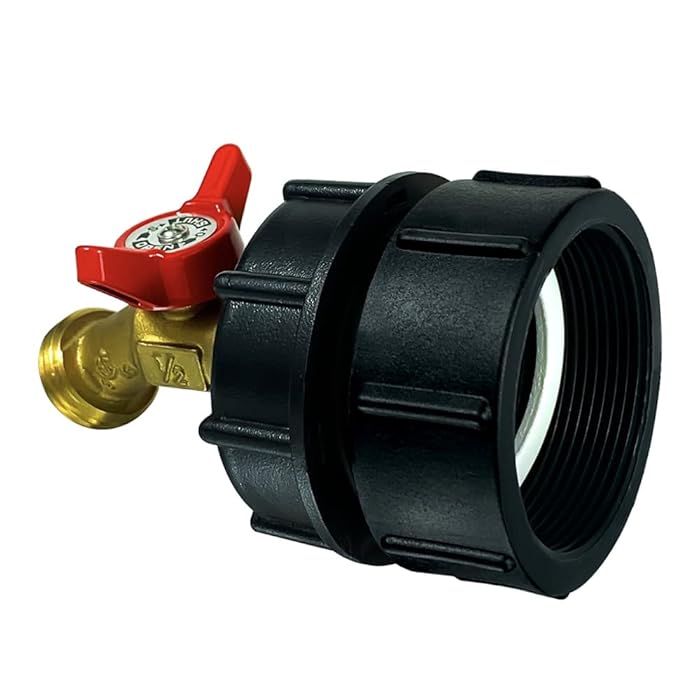 Buy Ruite 275330 Gallon IBC Tote Tank Adapter 2" Fine Thread + Lead