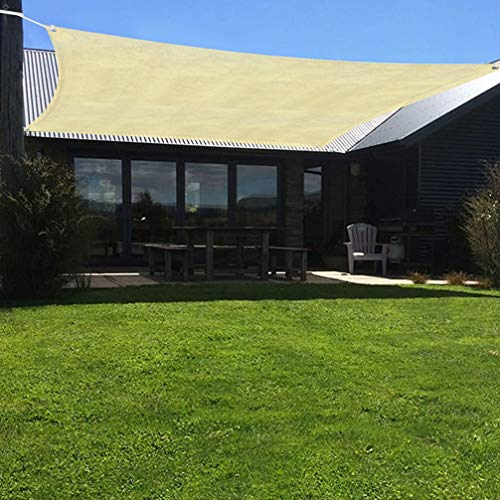 Angoily Sun Sail Shade UV Bloco de Jardinagem Tecido Abrigo Dossel Toldo Dossel Sombra À Prova D' Á