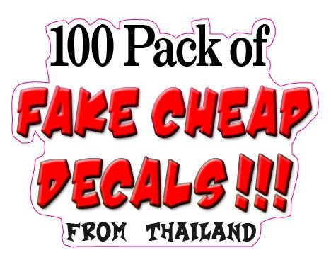 Hooker Headers Pipes Decal