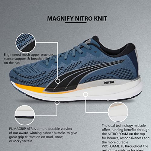 Image of Puma Men Magnify Nitro Knit Running Shoe