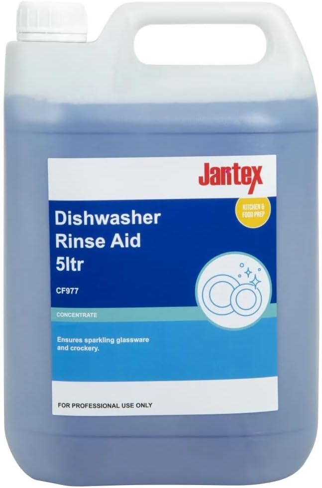 Jantex CF977 Dishwasher Rinse Aid Concentrate 5Ltr