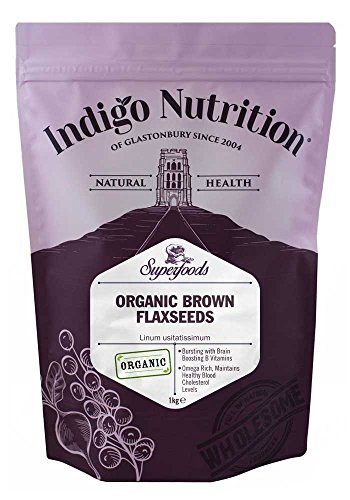Indigo Herbs Semi di Lino Marrone biologici 1kg