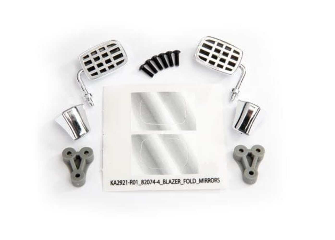 Amazon.com: Traxxas 8133X - Folding Side Mirrors, TRX-4 Chevy