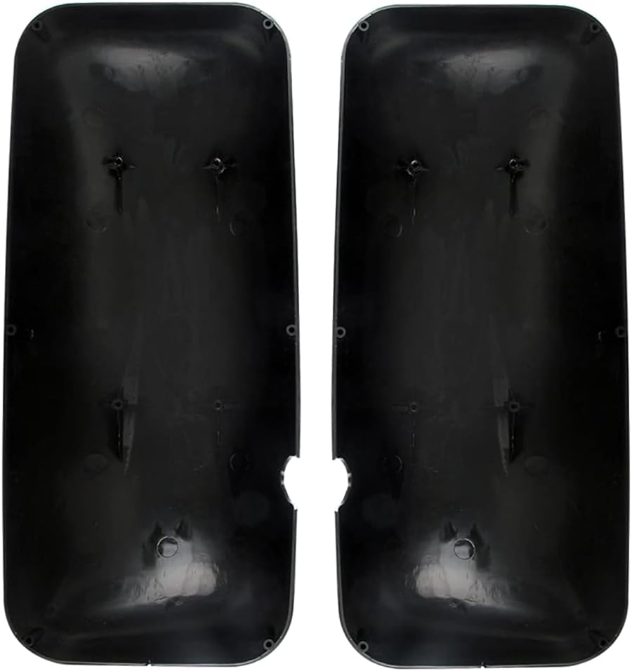 SEPEY Door Mirror Cover for KENWORTH T660, Right/Passenger & Left/Driver Side Black Mirror Cover for KENWORTH T170/T270/T370/T440/T470/T660/T800, A Pair