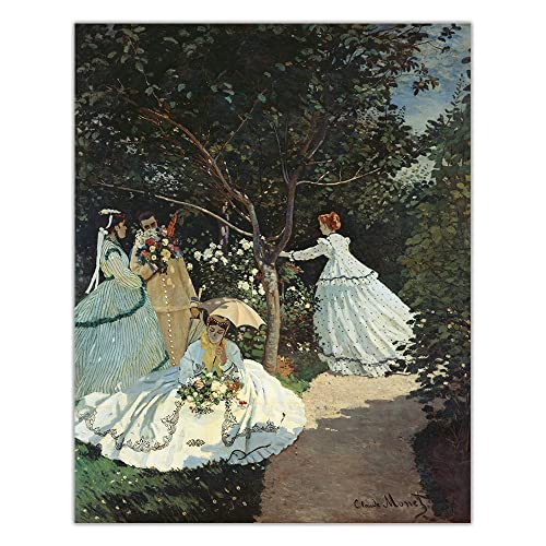 Kit peinture 5D Claude Monet cadeau anniversaire broderie diamant tableau jardin