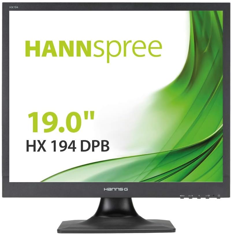 HANNspree HX194DPB 19-Inch Square DVI LED Monitor - Black