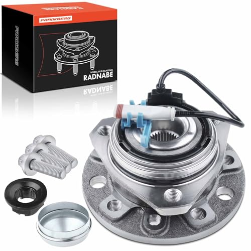 Frankberg 1x Wheel Bearing Hub Wheel Hub Front Axle Compatible with Astra H Zafira B Zafira/Zafira Family B Astra MK V (H) Zafira MK II 2004-2015 93178652