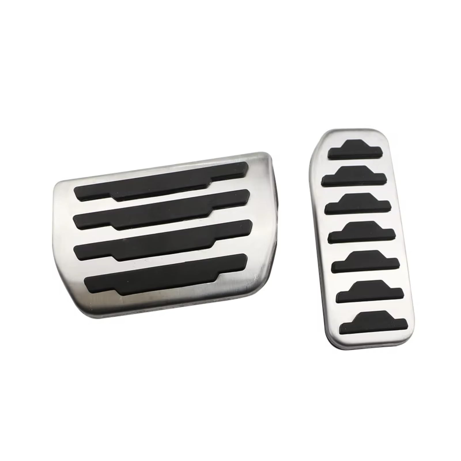 STUIJKVSZ Clutch Brake Pedal Cover Gas Pad For Land Rover Range Evoque 2012-2020 Car Rest Accelerator Fuel Foot(AT pedal)
