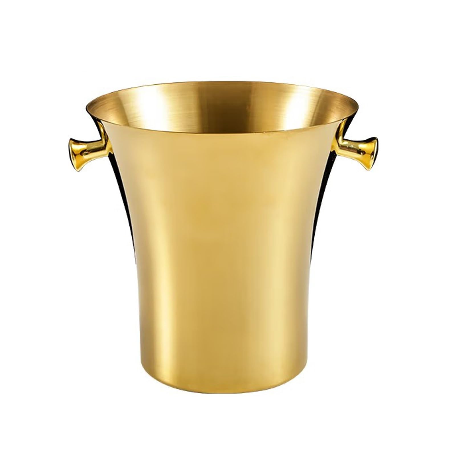 Secchiello per Il Ghiaccio in Acciaio Inox, Secchiello per Il Ghiaccio Isolato, Secchiello per Champagne, Secchiello per Vino per Feste, Cocktail Bar, secchielli per Il Ghiaccio da 5 Litri p