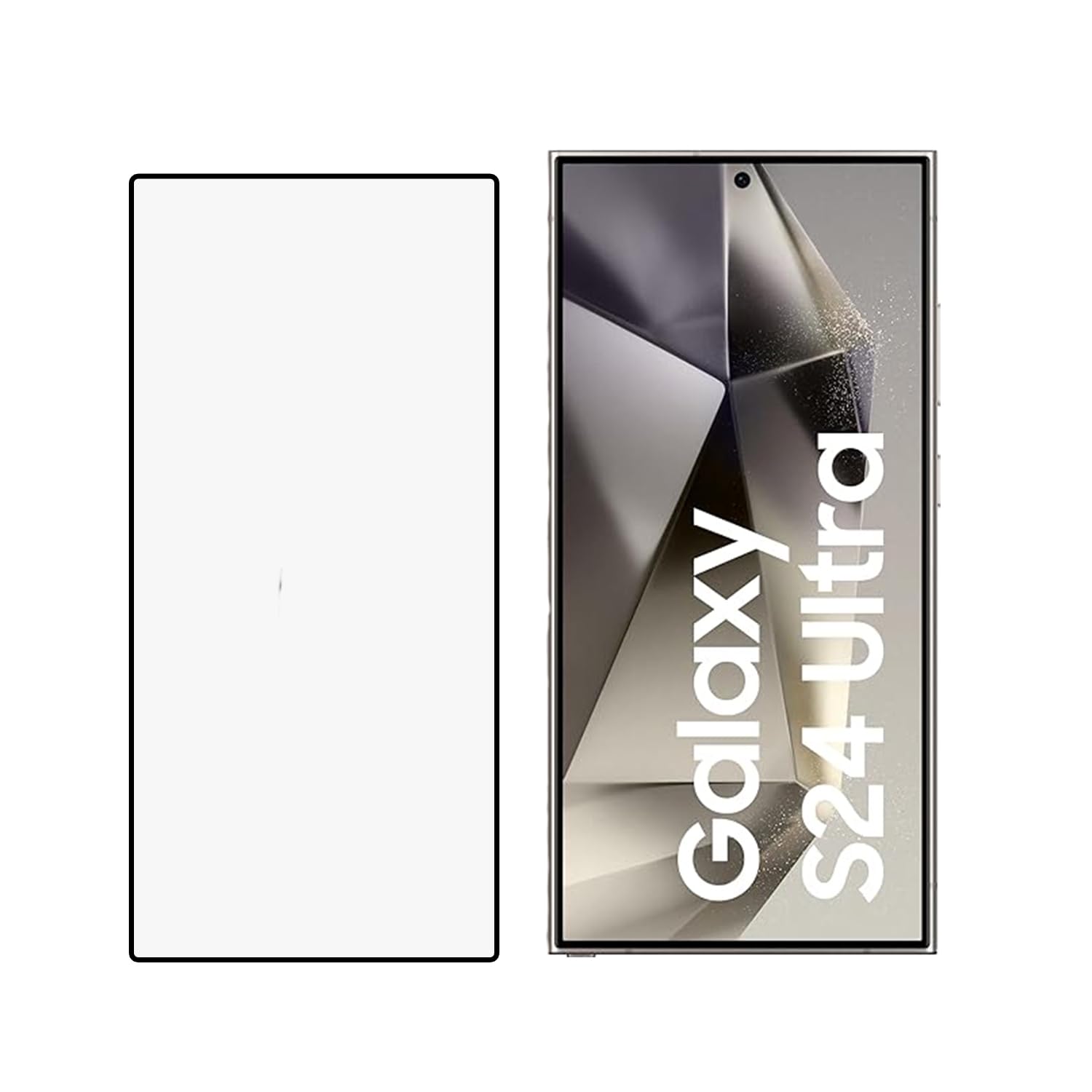 Tough Lee Tempered Glass Screen Guard Protector for Samsung Galaxy S24 Ultra 5G (Edge to Edge Coverage) (with Easy Installation Kit) (Scratch Proof, Durable) (Black) (Pack of 1) Tough Lee Tempered Glass Screen Guard Protector for Samsung Galaxy S24 Ultra 5G (Edge to Edge Coverage) (with Easy Installation Kit) (Scratch Proof, Durable) (Black) (Pack of 1)