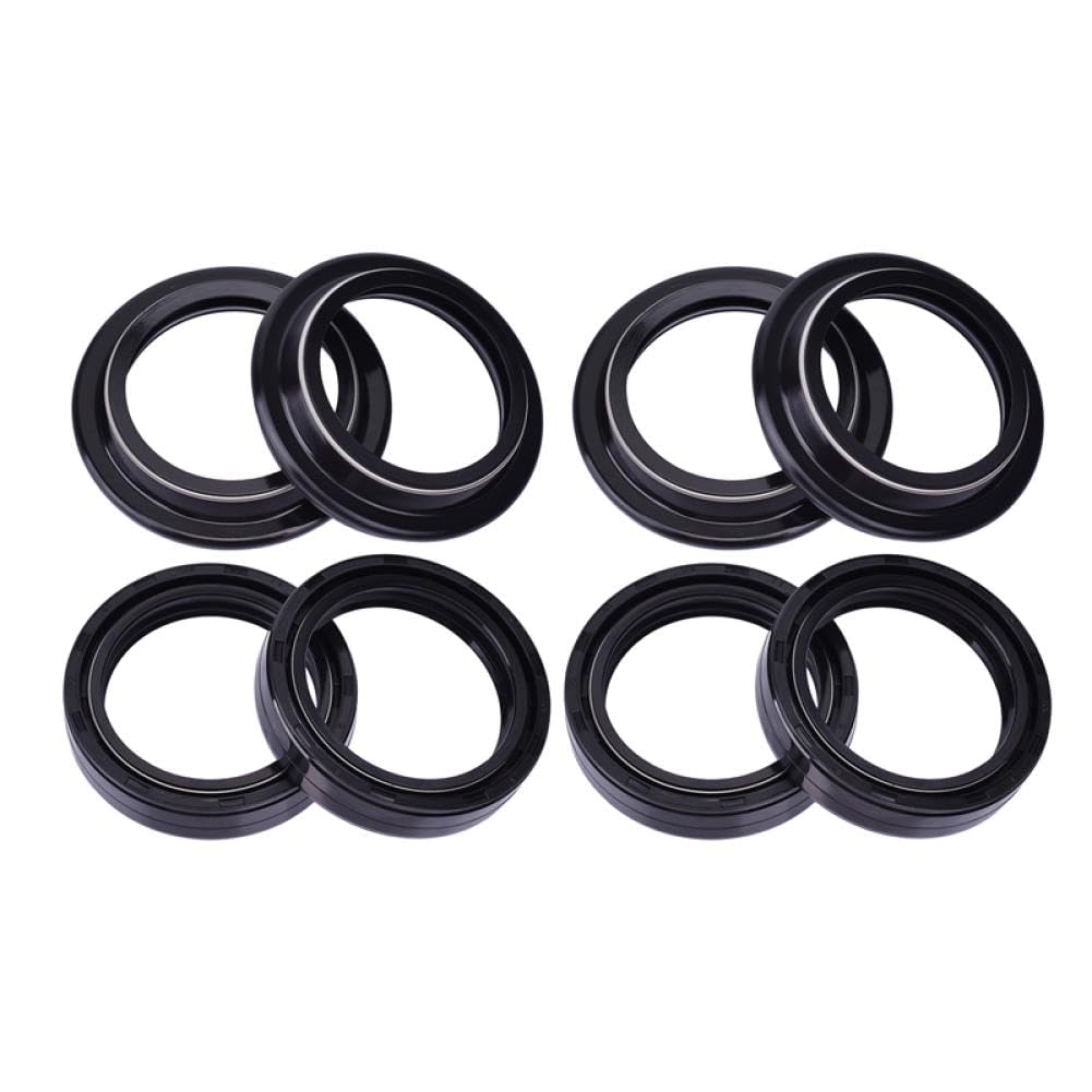 Paraolio forcella 41x54x11 compatibile con KDX 125 ZXR400 KLE 650 Versys KLR650 KL650 650R ER6F ER6N(4pcs seal 4pc cover)
