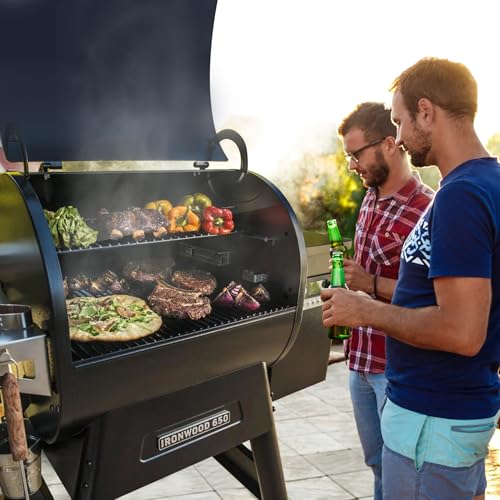 Image of Drip Tray Replacement Parts for Traeger Ironwood 650, Redland, Redland XL, Stainless Steel Drip Pan Replacement Parts Accessories for Traeger KIT0438 BAC506 Pellet Smoker Grills
