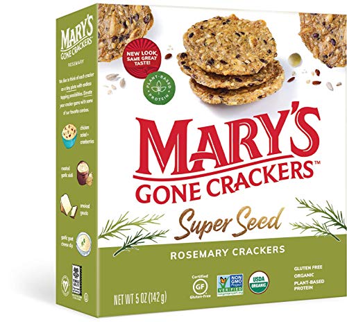 Organic Super Seed Crackers by Mary's Gone