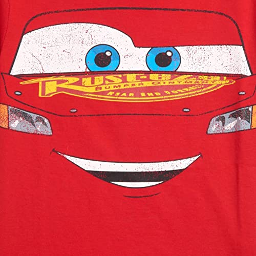 Disney Pixar Cars Lightning Mcqueen Tow Mator Toddler Boys 3 Pack T-Shirts 5T #TOP4