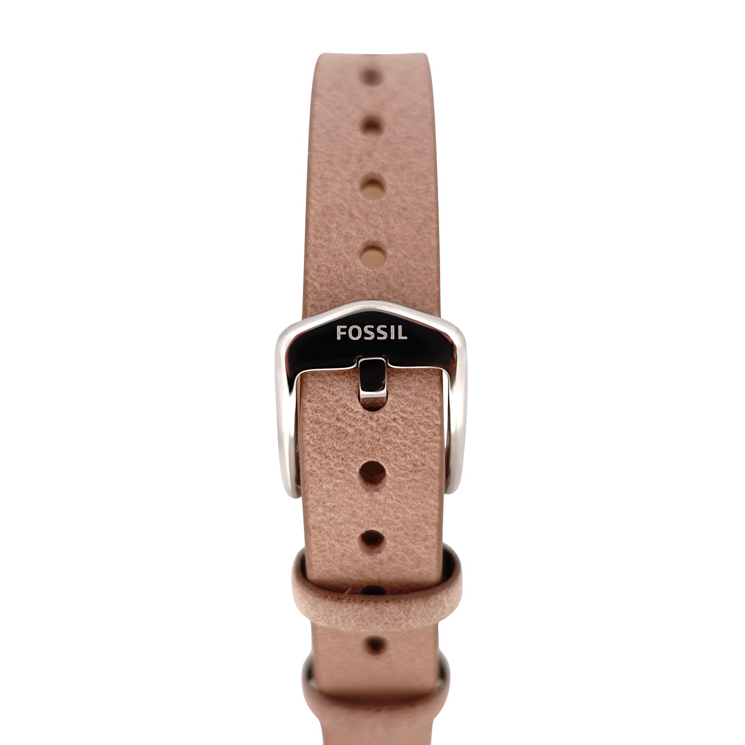 Fossil Uhrenarmbänder für Damen 18mm, Beige Leder, original ersatzband für ES3625