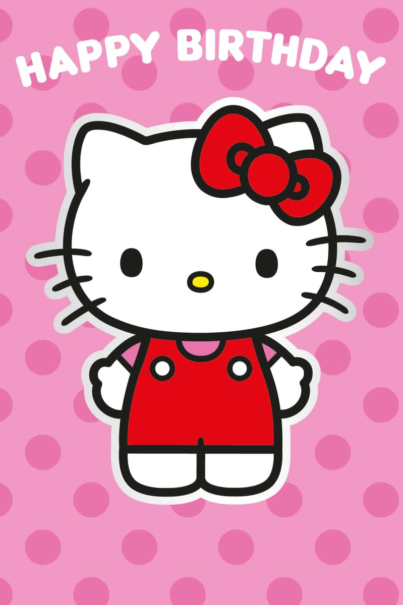 Danilo Promotions Ltd Hello Kitty Birthday Card
