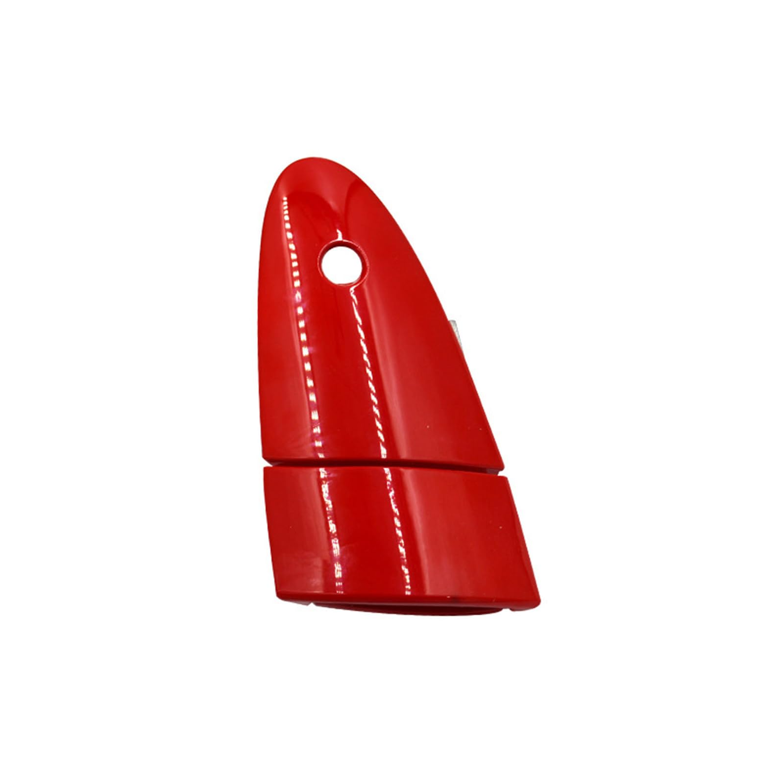 Dsisji Red Molded Exterior Door Handle Weather Resistant Designed For 2011-2015 Automotive Vehicles Anti Slip Texture Car Exterior Handle